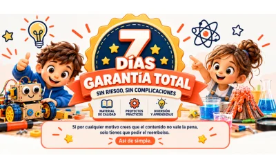 Garantía total de 7 días: si el contenido no vale la pena, pides el reembolso